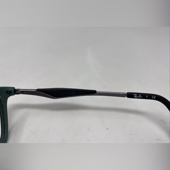 Ray Ban RB 7029 5197 53-17-145 Black/Mint Green Full Rim Eyeglasses Frame TR35 - Picture 6 of 8